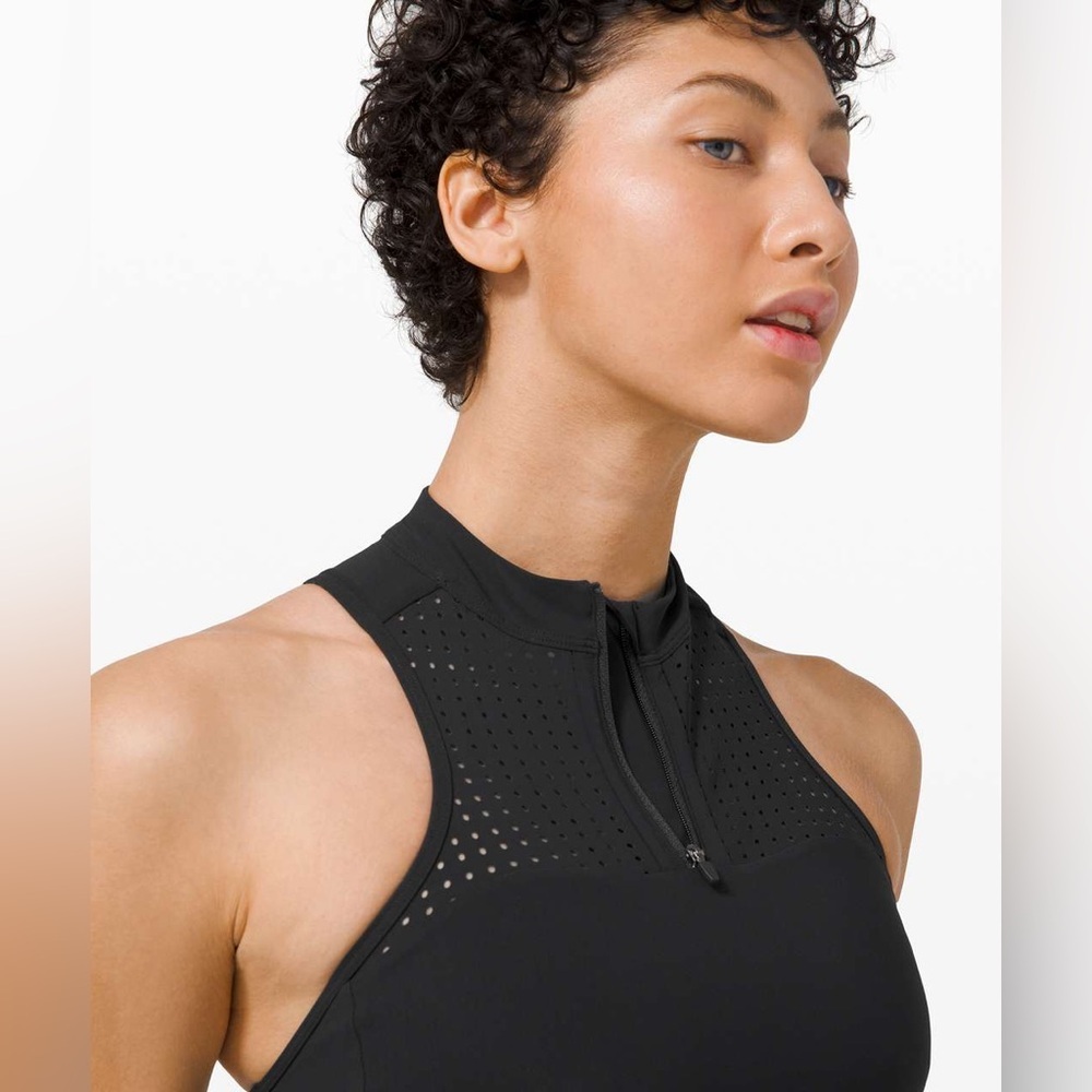 Lululemon Unleash Strength Bra Medium Support B/C Cup in Black Size 4 Activewear - Picture 3 of 11